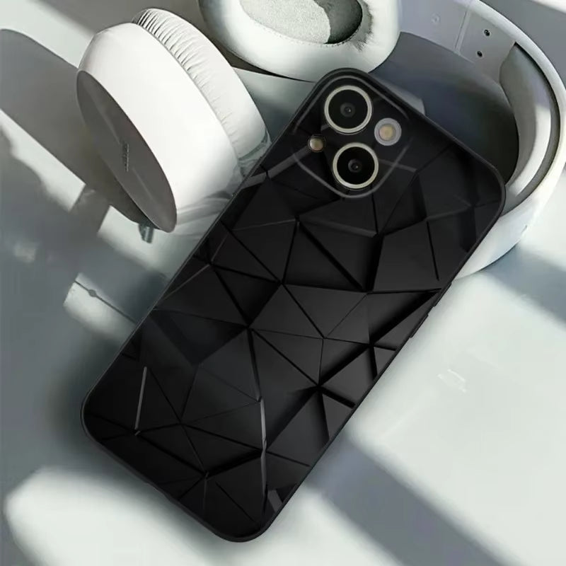 Car Carbon Fibre Phone Case for Iphone 16 15 14 11 12 Pro 8 7 15 plus 13 Pro MAX XR XS MINI SE 2020 Black Covers