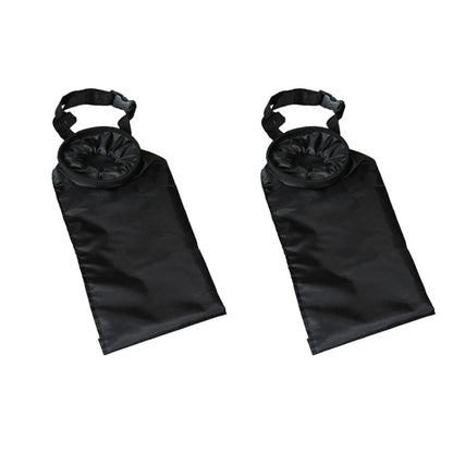 Waterproof Black Car Trash Can with Side Pocket - Leak-Proof Cooler Bag for Vehicle Waste Disposal