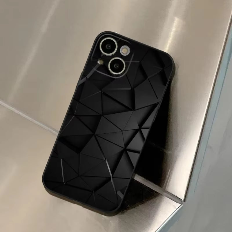 Car Carbon Fibre Phone Case for Iphone 16 15 14 11 12 Pro 8 7 15 plus 13 Pro MAX XR XS MINI SE 2020 Black Covers